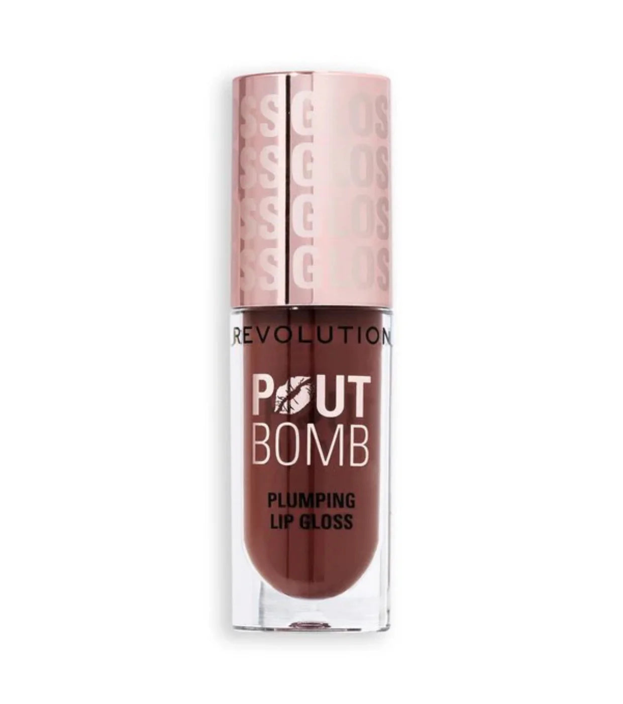 Revolution - Brillo de labios voluminizador Pout Bomb - Espresso Cool Nude