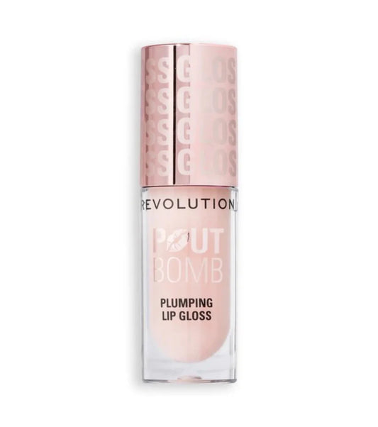 Revolution - Brillo de labios voluminizador Pout Bomb - Milky Sheer Holo